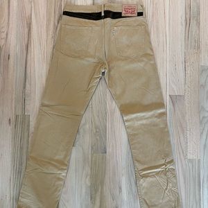 Levi’s Mens 513 34x34 Khaki Pant